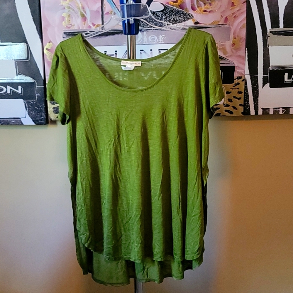 Green Avocado color Top
